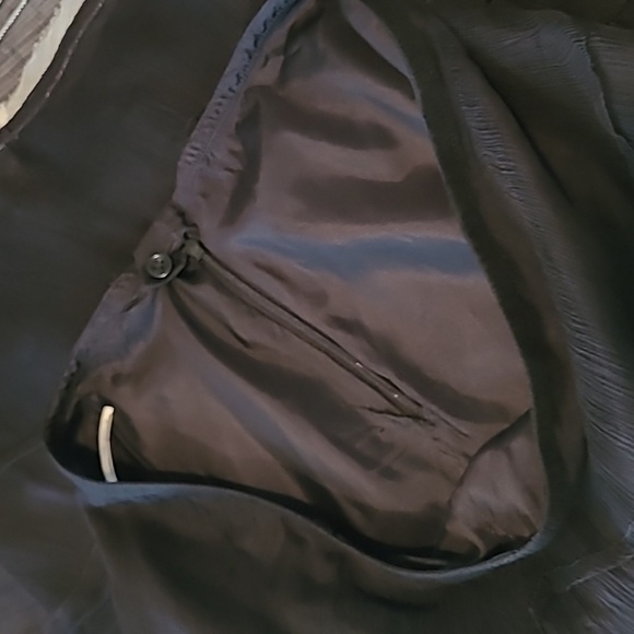 Max Studio SILK Special Edition Layered Decorative Stitched White Hem Skirt S - Picture 12 of 14